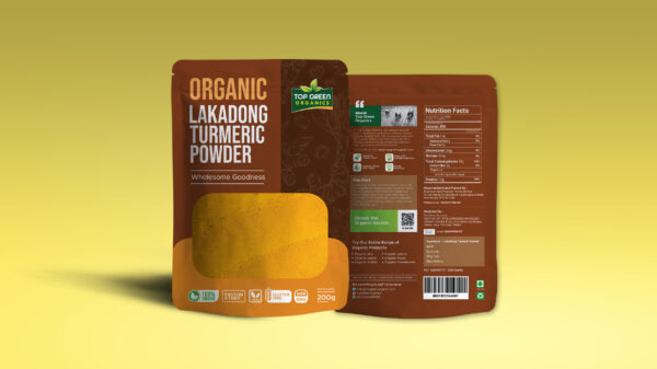 Organic Lakadong Turmeric Powder