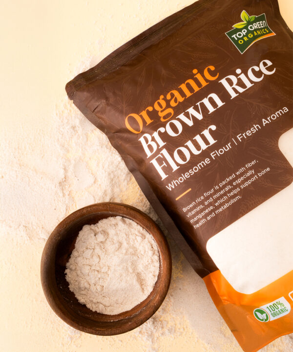 Brown rice flour 1 Organic Brown Rice Flour