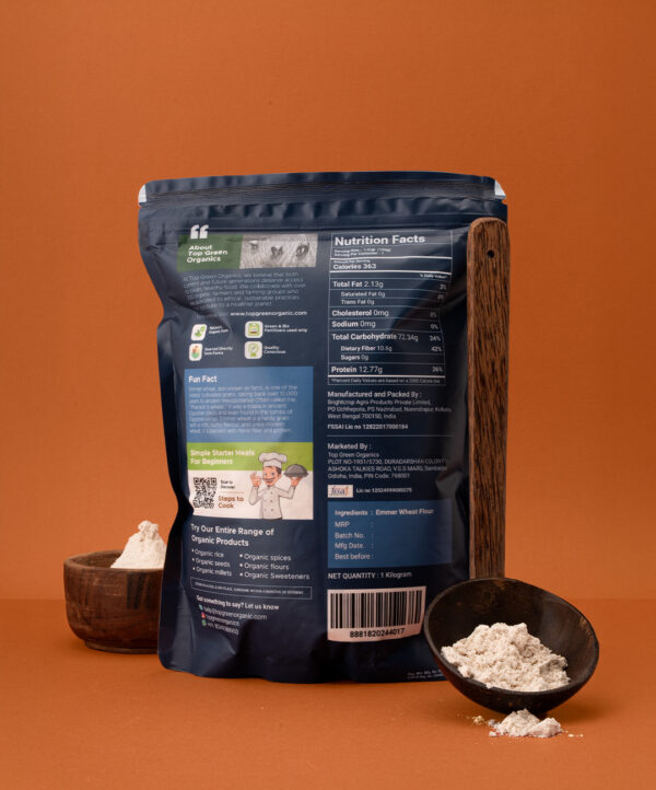 Organic Emmer Wheat Flour