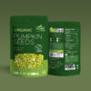 Pumplin Seeds Mockup Organic Pumpkin Seeds
