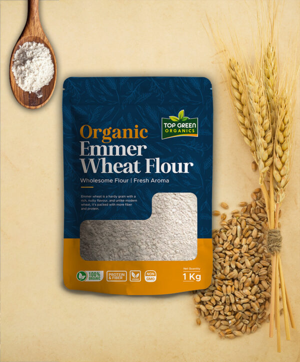 Organic Emmer Wheat Flour