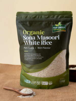 Organic Sona Masoori White Rice