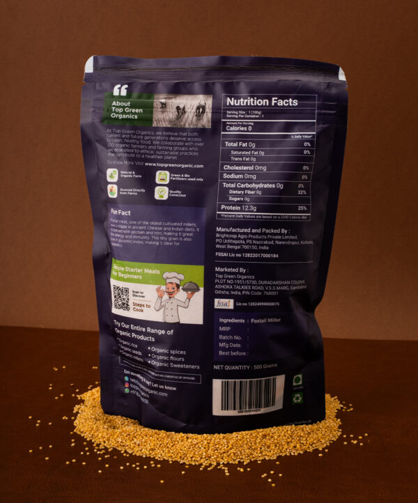 Organic Foxtail Millet