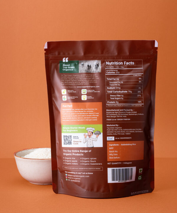 Organic Gobindobhog Rice