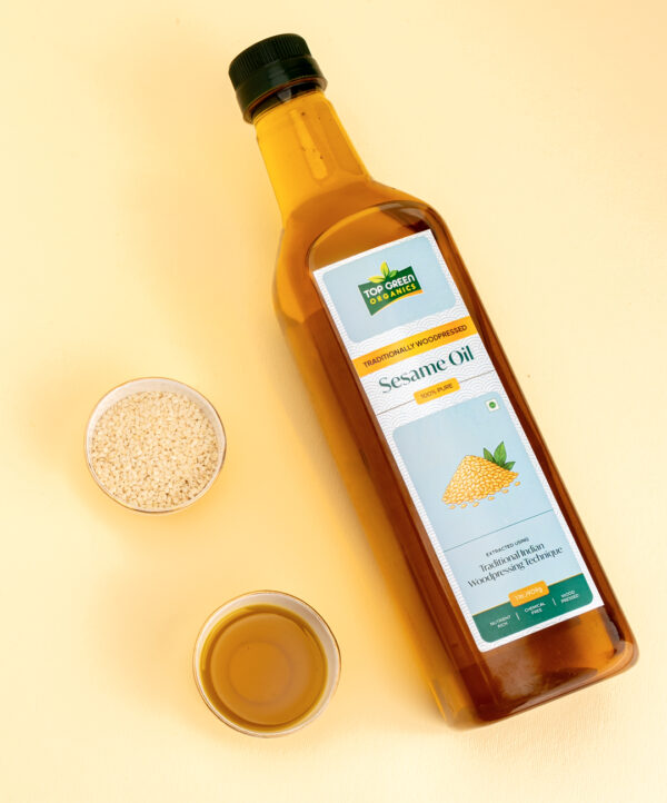 White sesame 3 Sesame Oil (White)